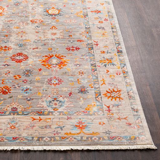 Surya Ephesians Multi Gray Beige 5'x8' Area Rug-4