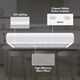 Broan-NuTone® MTR1 Series 30" White Under Cabinet Range Hood-3
