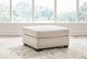 Benchcraft® Mandi Point Marble Oversized Accent Ottoman-1