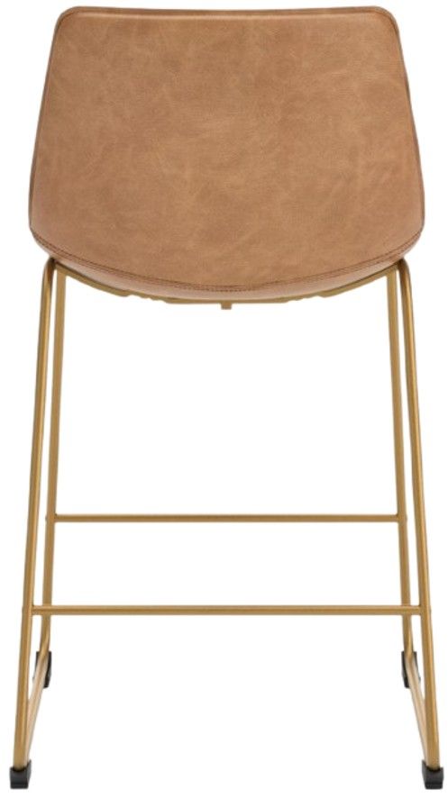 Signature Design by Ashley® Ciabori Gold/Toast Tall Upholstered Bar Stool-3