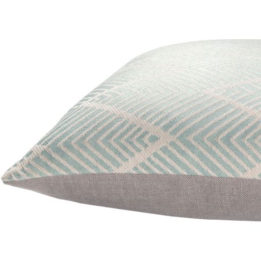 Surya Kanga Mint 18"x18" Toss Pillow with Polyester Insert-1