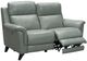 BarcaLounger® Kester Lorenzo Mint Leather Power Reclining Loveseat-1