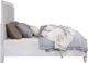 ACME Furniture Katia Light Gray/Rustic Gray/Weathered White Eastern King Upholstered Panel Bed-3