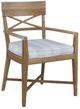 Century® Customizable West Bay Wooden Outdoor Dining Arm Chair-0