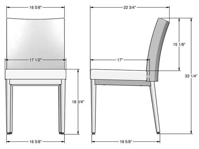 Amisco Customizable Melrose Dining Side Chair-3