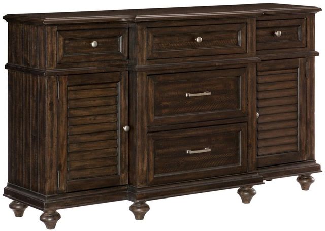 Mazin Furniture Cardano Driftwood Charcoal Buffet-1