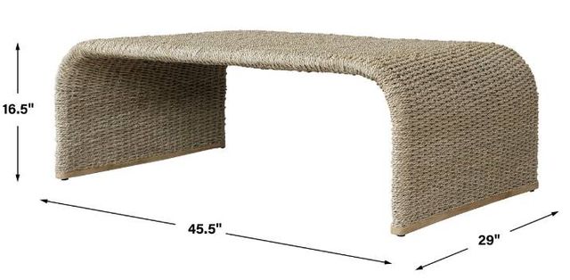 Uttermost® Calabria Brown Coffee Table-2