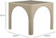 TOV Furniture Tomlin Tan Chenille Mahjong Table-2