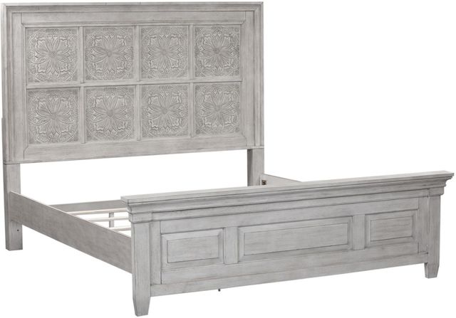 Liberty Furniture Heartland 4-Piece Antique White Optional King Bedroom Set-2