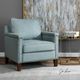 Uttermost® Charlotta Sea Mist Accent Chair-1