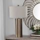 Uttermost® Taria Antiqued Brushed Brass Table Lamp-1