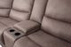 Furniture of America® Demetrius 6-Piece Slate Brown Power Sectional-5