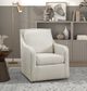 Homelegance® Carlmont Beige Accent Swivel Chair-1