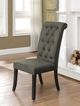 Furniture of America® Sania III 2-Piece Antique Black/Gray Dining Side Chair Set-3