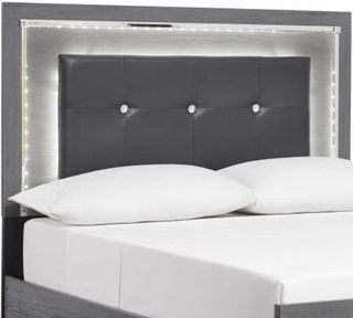 Signature Design by Ashley® Lodanna Gray Full Upholstered Panel Headboard