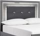 Signature Design by Ashley® Lodanna Gray Full Upholstered Panel Headboard-0