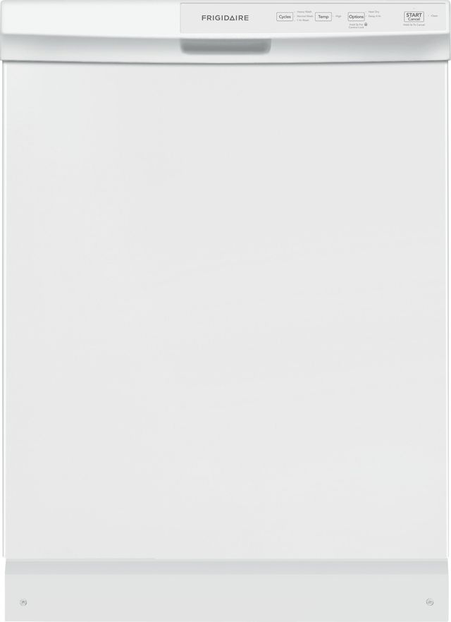 Frigidaire® 24" White Built In Dishwasher-0