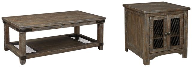 Signature Design by Ashley® Danell Ridge 2-Piece Brown Living Room Tables Set-0