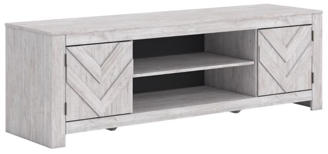 Signature Design by Ashley® Cayboni Whitewash TV Stand-0