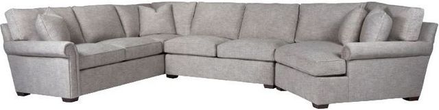 Huntington House Vintage 3-Piece Customizable Sectional with Left-Arm Facing Sofa-0