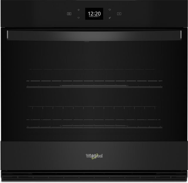 Whirlpool® 30" Black Single Electric Wall Oven-0