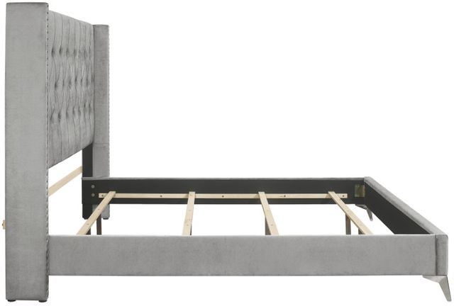 New Classic® Home Furnishings Huxley Gray Full Panel Bed -1