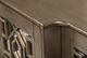 Jofran Inc. Casa Bella Gold/Silver 4-Door Mirrored Cabinet-4