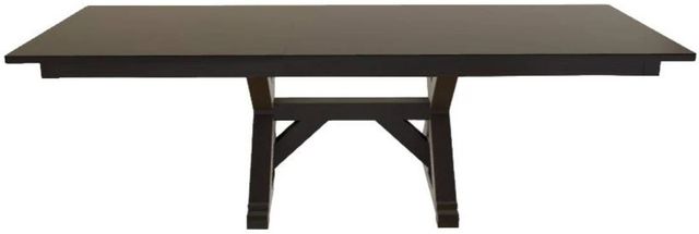 Mavin Customizable 72" Rectangular Extendable Dining Table with 18" Leaf-1