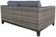 CabanaCoast® Customizable Naya Wicker Outdoor Loveseat-2