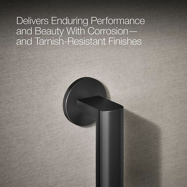 KOHLER® Components™ Matte Black 12" Grab Bar-4