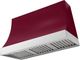 AGA Marquee 48" Cranberry Wall Mounted Range Hood  with Polished Chrome Trim-0