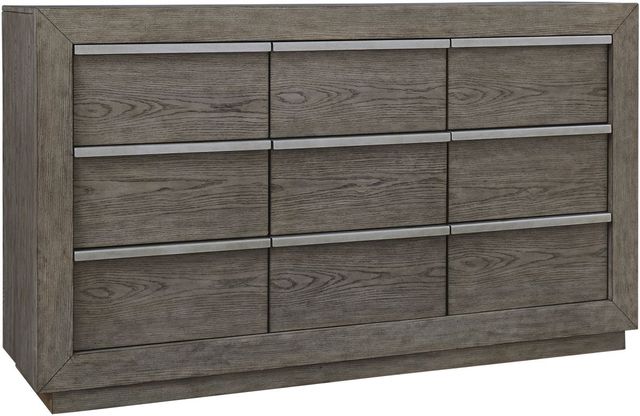 Benchcraft® Anibecca Weathered Gray Dresser-0