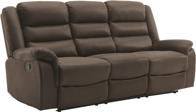 Signature Design by Ashley® Welota Brown Reclining Sofa-0