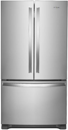 Whirlpool® 36 in. 25.2 Cu. Ft. Fingerprint Resistant Stainless Steel French Door Refrigerator