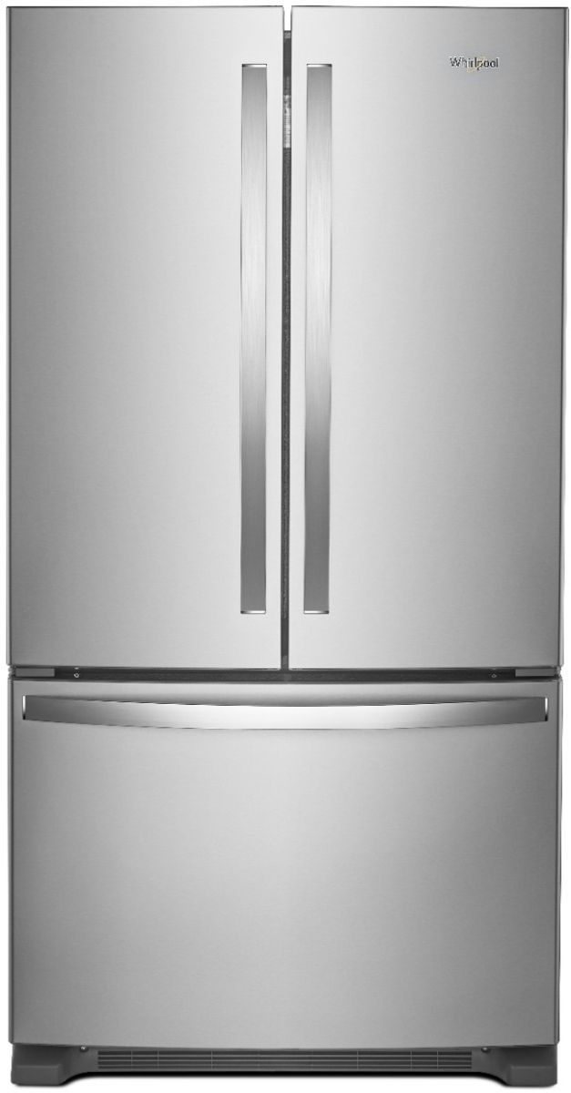 Whirlpool® 36 in. 25.2 Cu. Ft. Fingerprint Resistant Stainless Steel French Door Refrigerator-0