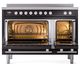 Ilve® Professional Plus II 48" Glossy Black Pro Style Induction Range-1