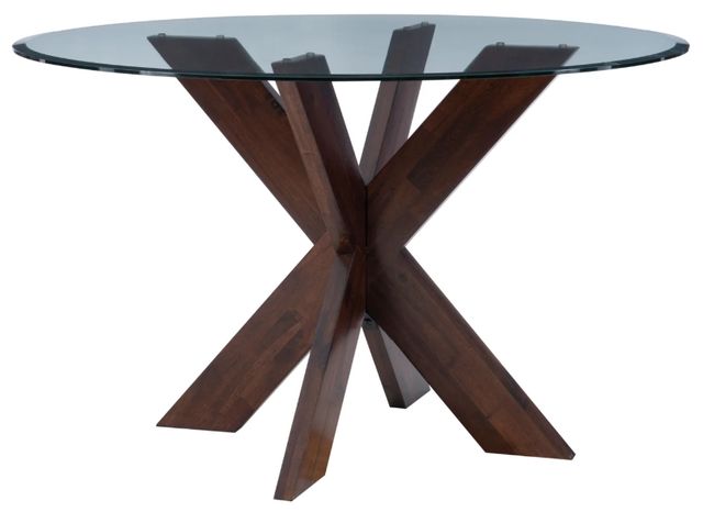 Powell® Auden 2-Piece Espresso/Tan Dining Set-1