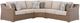 Signature Design by Ashley® Revare Beach 3-Piece Beige Fabric/Wicker Rattan L-Shape Outdoor Sectional-0