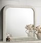 Coaster® Sonya Ivory Upholstered Dresser Mirror-4