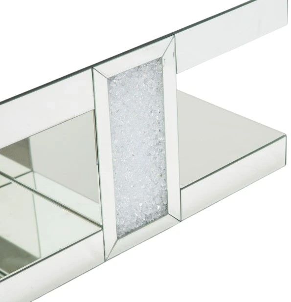 Michael Amini® Montreal™ Mirrored Cocktail Table-2
