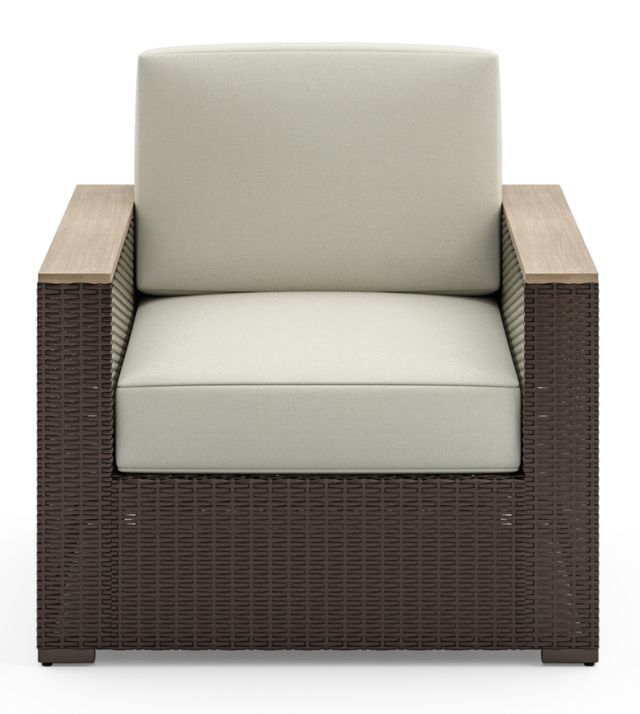 homestyles® Palm Springs Brown Arm Chair-1
