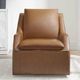 Parker House® Asher Steamboat Ecru Swivel Accent Chair-1