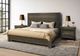 International Furniture Direct Loft Brown California King Panel Bed-1
