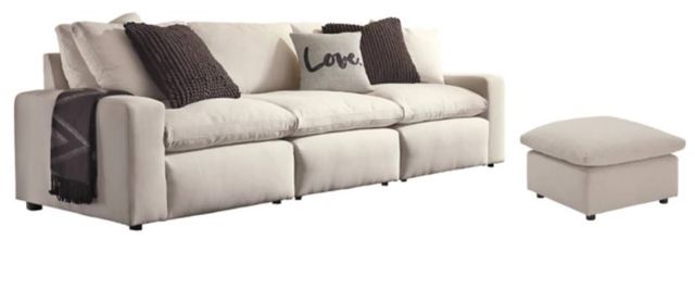 Signature Design by Ashley® Savesto 2-Piece Ivory Living Room Set-0