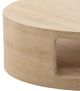 Dovetail Furniture Hilaire Light Natural Coffee Table-3