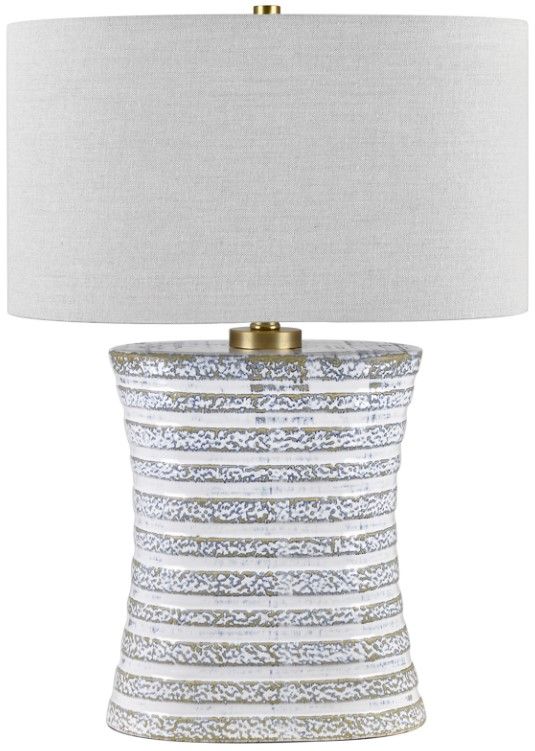 Crestview Collection Vance White Table Lamp-0