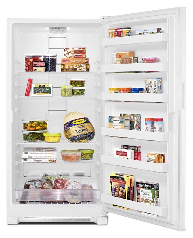 Maytag® 33" 20 Cu. Ft. White Upright Freezer-2