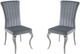 Coaster® Betty 4-Piece Gray Side Chairs-2