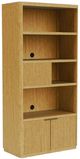 Riverside Furniture Deerfield Natural Oak Bookcase-0