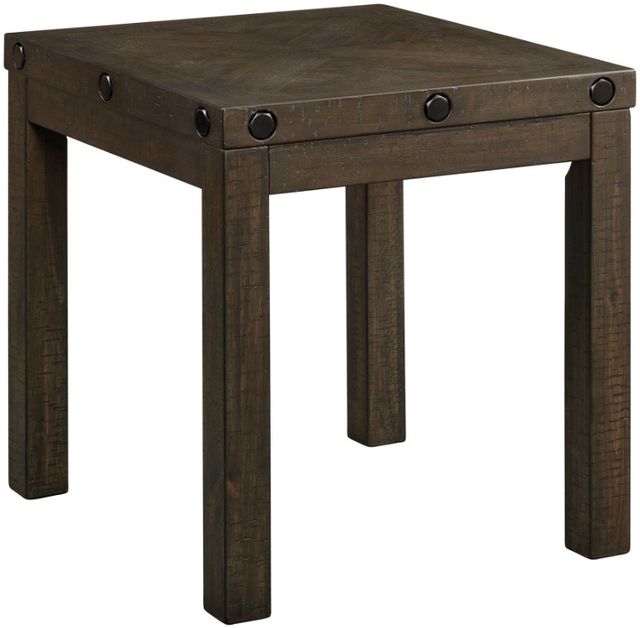Elements International Colorado 2-Piece Charcoal Occasional Table Set-1